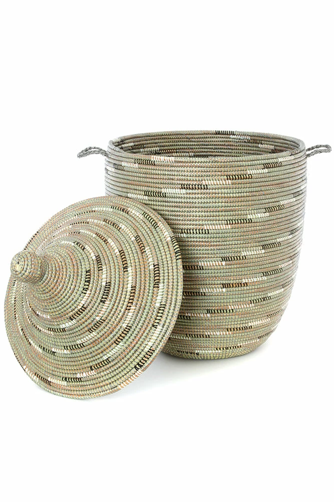 SWD EARTH SWIRL BASKETS 26" (SENEGAL) 5 SWD EARTH SWIRL BASKETS 26" (SENEGAL)