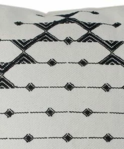 NO BOHO BLACK & WHITE GALAXY THROW PILLOW (INDIA)