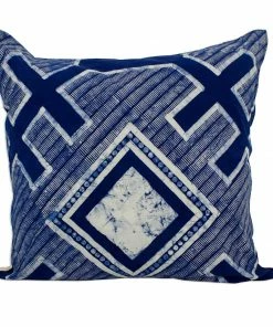 NO BOHO INDIGO HMONG BATIK COTTON PILLOW (THAILAND)