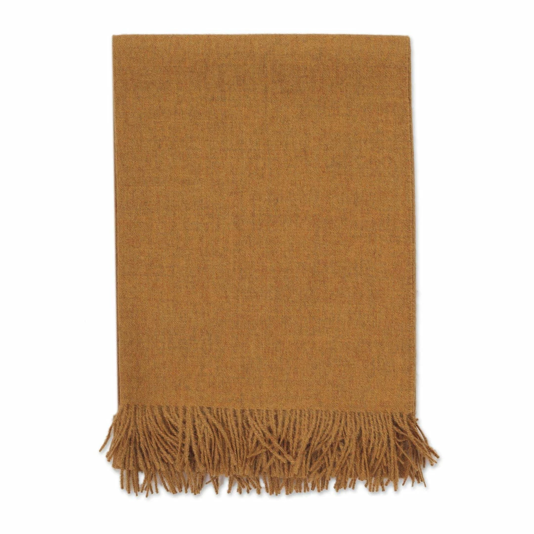 NO COZY UP ALPACA HONEY BLISSFUL DREAM THROW (PERU) 5 NO COZY UP ALPACA HONEY BLISSFUL DREAM THROW (PERU)