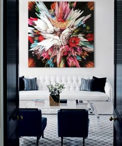 STAG & MANOR FLORAL GLITCH II By Kate Tova