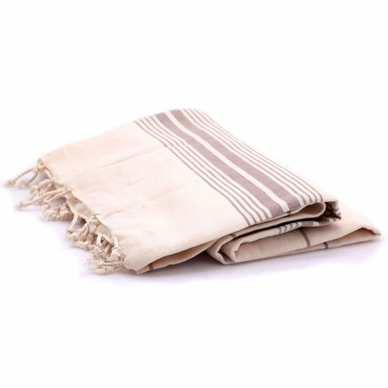 TS COTTON PESHTEMAL SAND STRIPE ON ECRU 5 TS COTTON PESHTEMAL SAND STRIPE ON ECRU