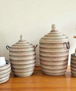 SWD EARTH STRIPED BASKETS 26