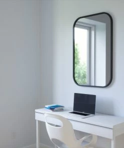 UMD HUB RECTANGULAR MIRROR BLACK 8 UMD HUB RECTANGULAR MIRROR BLACK