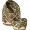SWD DARK DIAMOND NESTING BASKETS SET (SENEGAL)