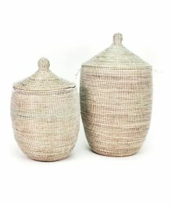 SWD WHITE CATHEDRAL BASKETS (SENEGAL)