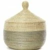 SW BASKETS SILVER DIPPED CATHEDRAL BASKET (SENEGAL)