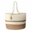 MM JUTE & IVORY COTTON SHOPPER BAG (SOUTH AFRICA) HYGGE