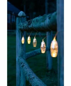 AL BOHO COPPER MARRAKESH SOLAR STRING LIGHTS