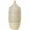 SWD BASKETS WHITE LAUREL BASKET 30" (SENEGAL)