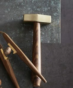 BRASS & ROSEWOOD BAR HAMMER COCKTAILS