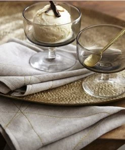 RO GOLD STITCHED NAPKINS