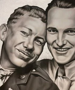 STAG & MANOR TWO OFFICERS By Paul Morin SILVER