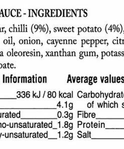 SW UKUVA ZULU FIRE SAUCE (SOUTH AFRICA) FAIR TRADE