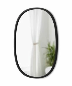 UMD BLACK HUB OVAL MIRROR 16 UMD BLACK HUB OVAL MIRROR