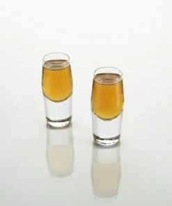 VK CRYSTAL HEAVYWEIGHT SHOT GLASSES COCKTAILS