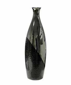 SB BLACK & SILVER BOTTLE VASES