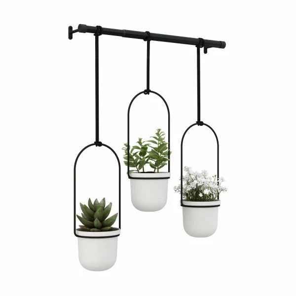 UMD TRIFLORA HANGING PLANTER BOHO 4 UMD TRIFLORA HANGING PLANTER BOHO