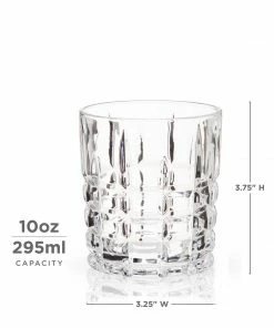 VK HIGHLAND LOWBALL DOUBLES TUMBLERS COCKTAILS